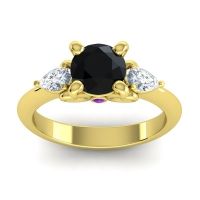 Three Stone Divya Ring