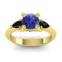 Three Stone Divya Ring