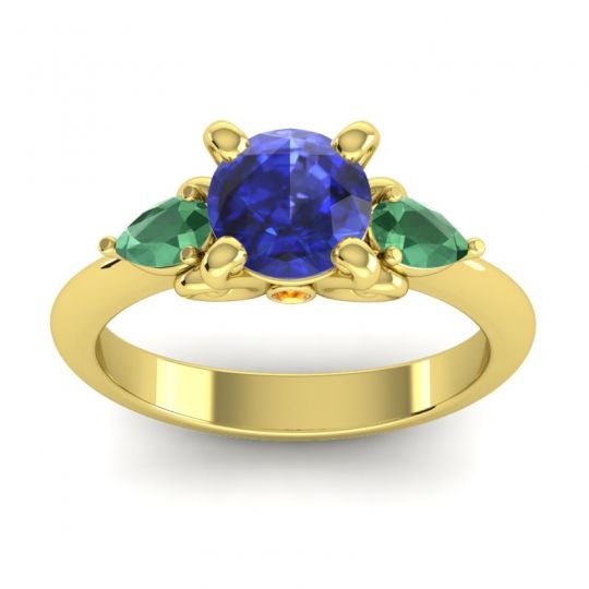 Three Stone Divya Ring