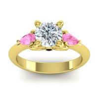 Three Stone Divya Ring