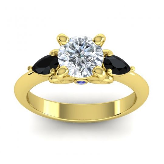Three Stone Divya Ring