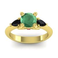 Three Stone Divya Ring