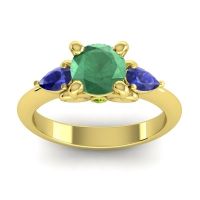 Three Stone Divya Ring