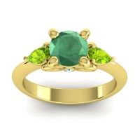 Three Stone Divya Ring