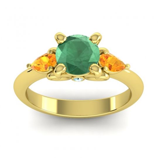 Three Stone Divya Ring