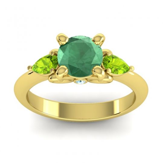 Three Stone Divya Ring