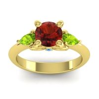 Three Stone Divya Ring