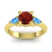 Three Stone Divya Ring