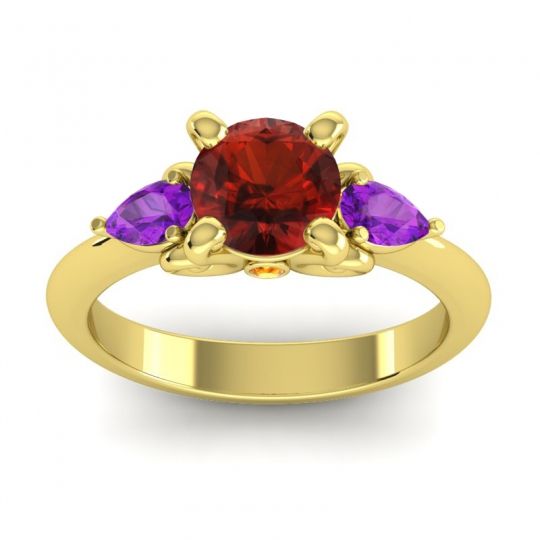 Three Stone Divya Ring