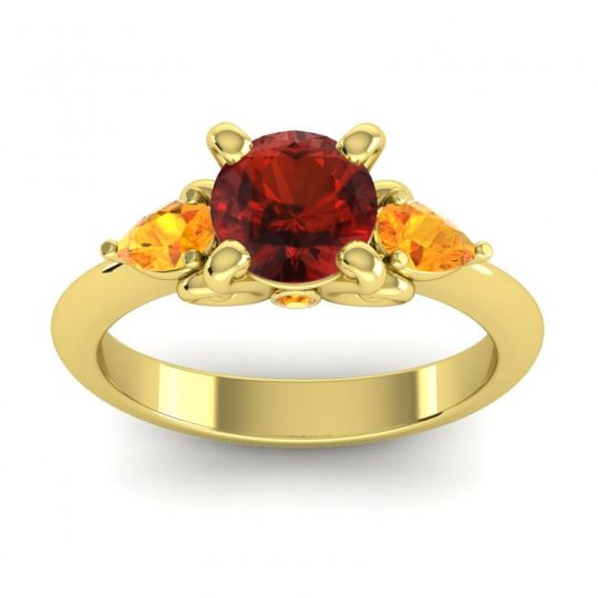 Three Stone Divya Ring