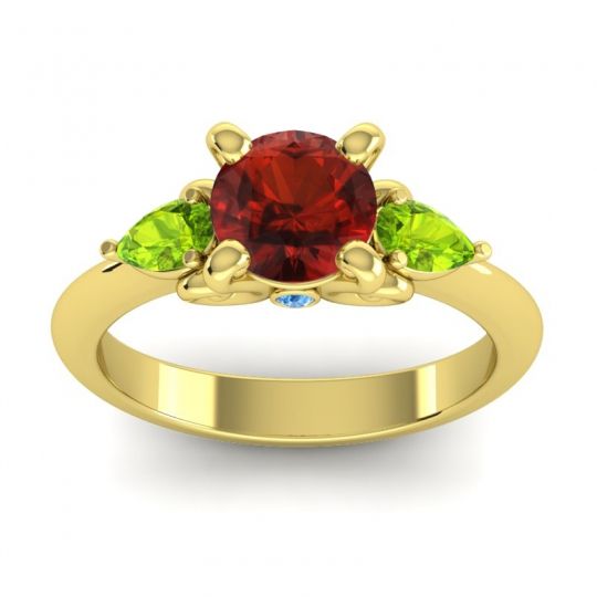 Three Stone Divya Ring