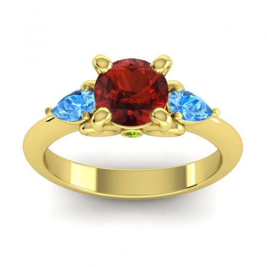 Three Stone Divya Ring