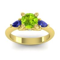 Three Stone Divya Ring