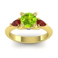 Three Stone Divya Ring