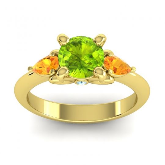 Three Stone Divya Ring