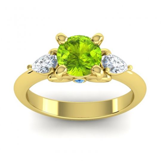 Three Stone Divya Ring