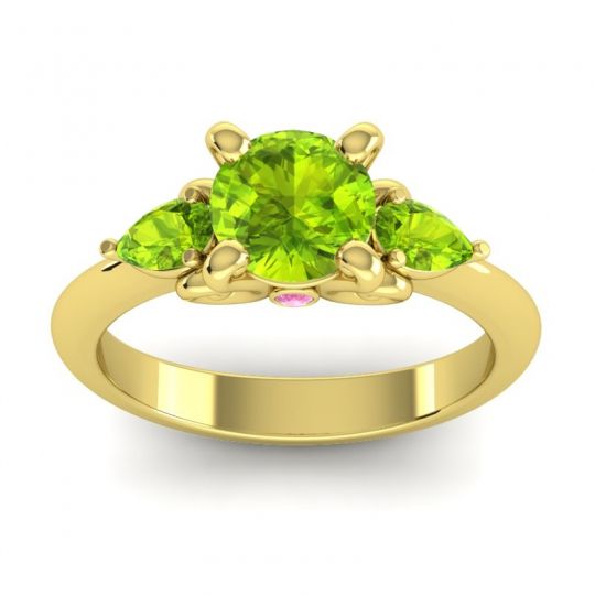 Three Stone Divya Ring