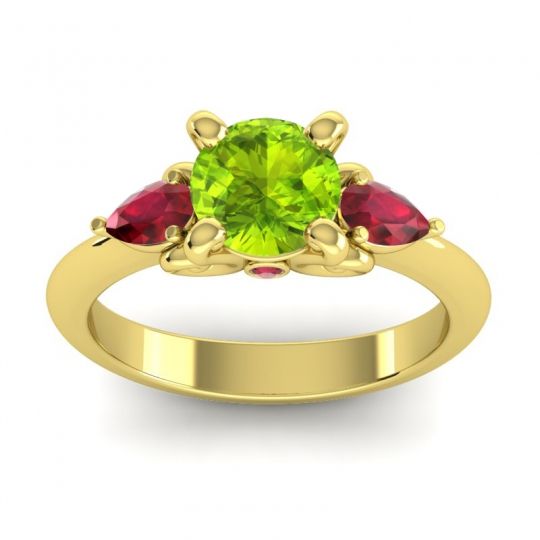 Three Stone Divya Ring