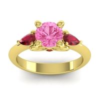 Three Stone Divya Ring