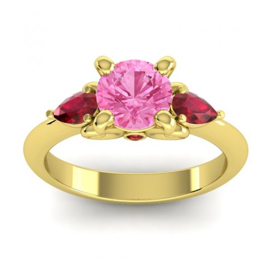 Three Stone Divya Ring