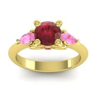 Three Stone Divya Ring
