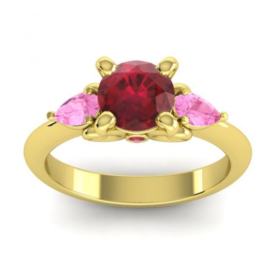 Three Stone Divya Ring