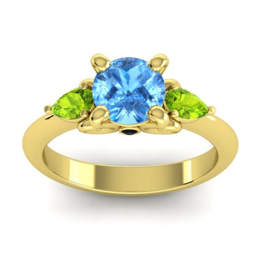 Three Stone Divya Ring