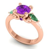 Three Stone Divya Ring