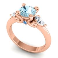 Three Stone Divya Ring