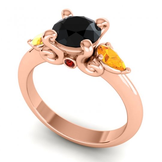 Three Stone Divya Ring