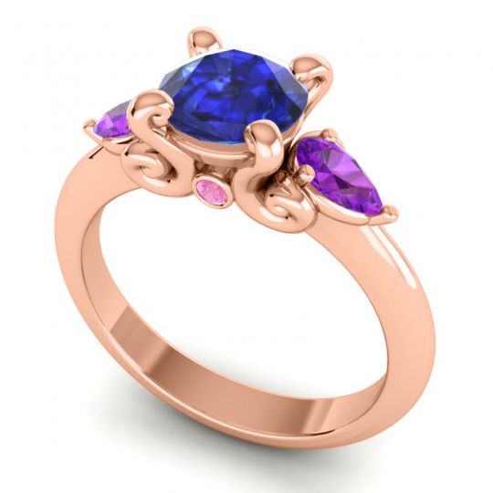 Three Stone Divya Ring