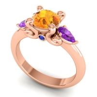 Three Stone Divya Ring