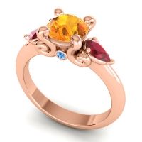 Three Stone Divya Ring