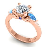 Three Stone Divya Ring