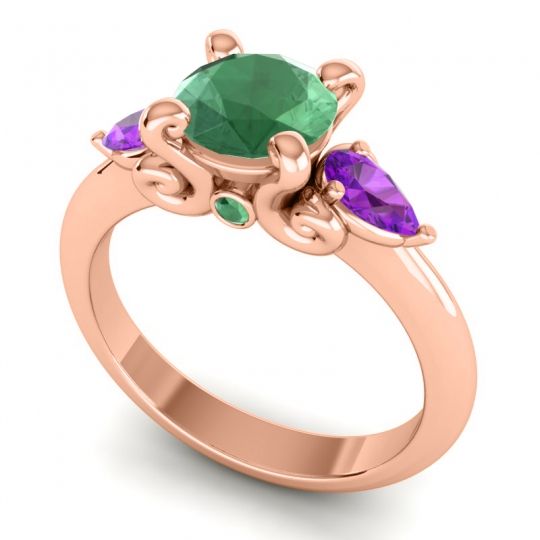 Three Stone Divya Ring