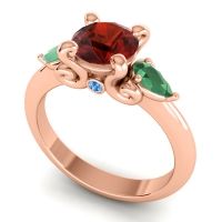 Three Stone Divya Ring