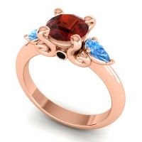 Three Stone Divya Ring