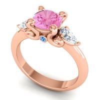 Three Stone Divya Ring