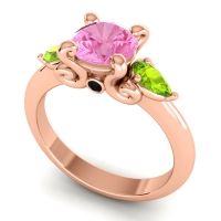 Three Stone Divya Ring