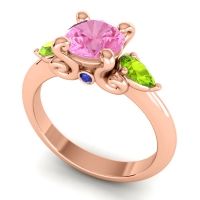 Three Stone Divya Ring