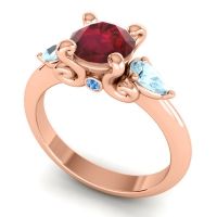 Three Stone Divya Ring