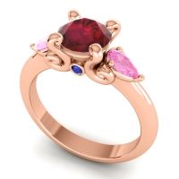 Three Stone Divya Ring