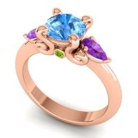 Three Stone Divya Ring