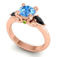 Three Stone Divya Ring