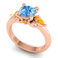 Three Stone Divya Ring
