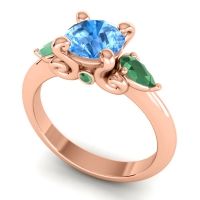 Three Stone Divya Ring