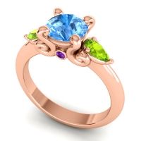 Three Stone Divya Ring
