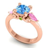 Three Stone Divya Ring