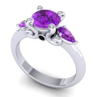 Three Stone Divya Ring