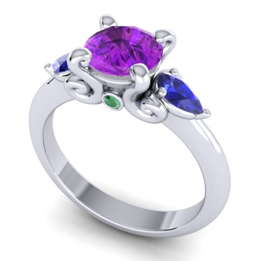 Three Stone Divya Ring